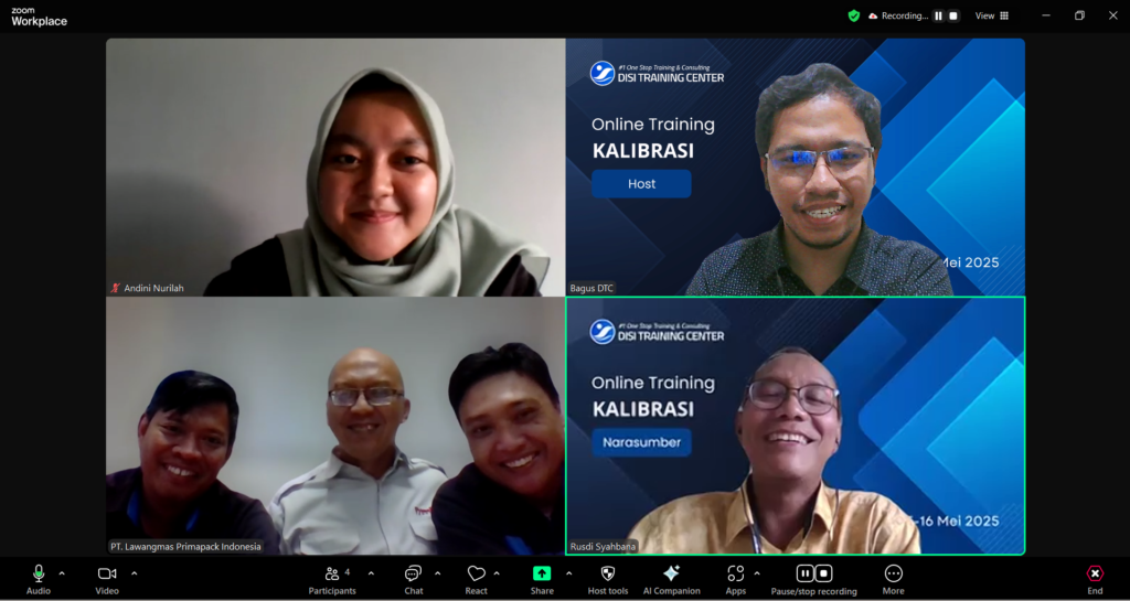 Training Teknik Kalibrasi