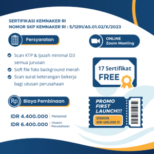 Sertifikasi Ahli K3 Umum Online