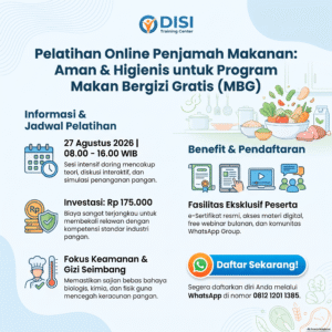 Pelatihan Online Penjamah Makanan ( SPPG)